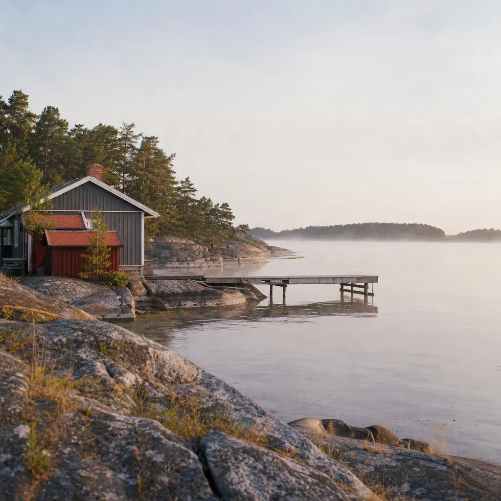 Vad ingår i fritidshusförsäkringen — fritidsstuga vid skärgården